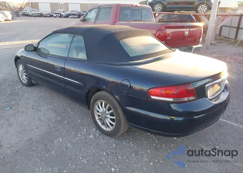 2002 Chrysler Sebring Limited from USA, damaged, VIN 1C3EL65R72N286771